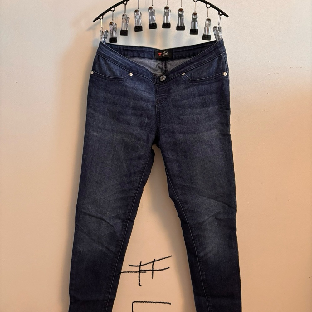 G by Guess Blue Skinny Jeans with Contrast Stitching
